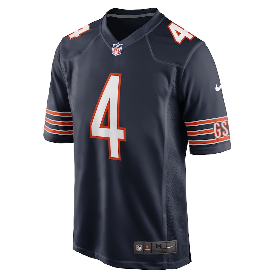 D'Andre Swift 4 Chicago Bears Game Men Jersey - Navy JS4998 nicesnker - Image 2