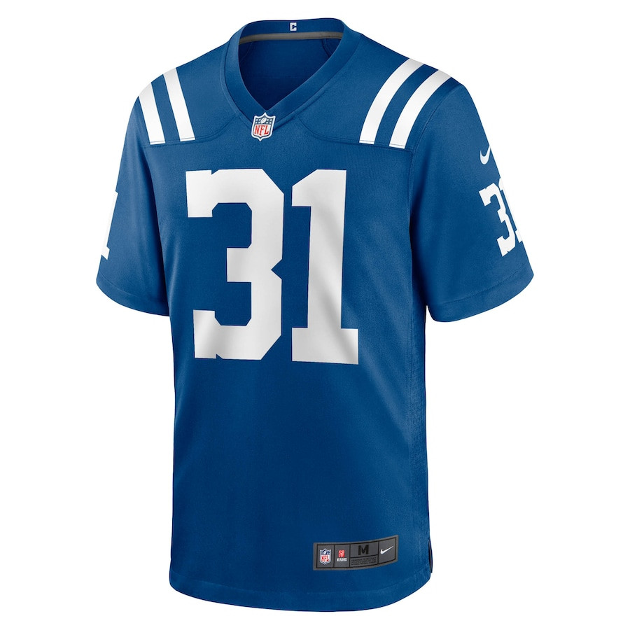 Daniel Scott 31 Indianapolis Colts Game Men Jersey - Royal JS5069 nicesnker - Image 2