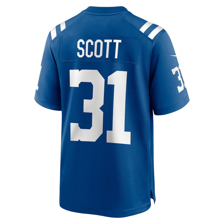 Daniel Scott 31 Indianapolis Colts Game Men Jersey - Royal JS5069 nicesnker - Image 3