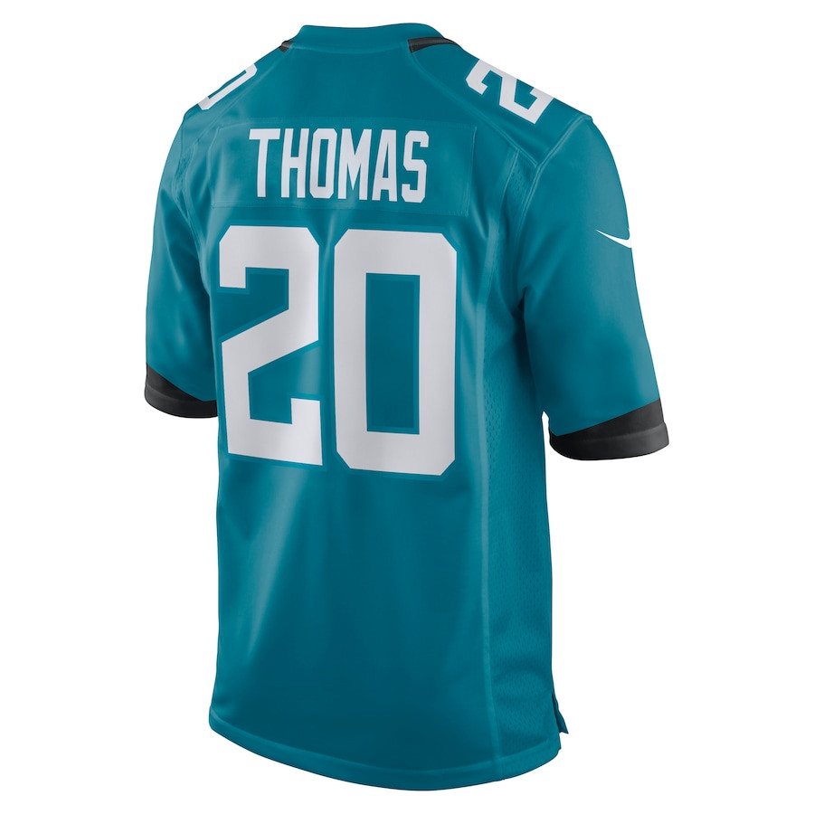 Daniel Thomas 20 Jacksonville Jaguars Men Game Jersey - Teal JS2108 nicesnker - Image 3