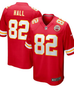 Dante Hall 82 Kansas City Chiefs Retired Player Game Men Jersey - Red JS4381 nicesnker