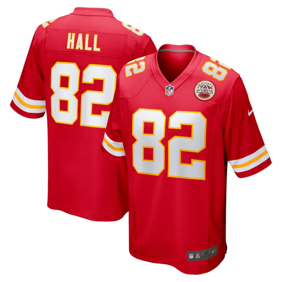 Dante Hall 82 Kansas City Chiefs Retired Player Game Men Jersey - Red JS4381 nicesnker