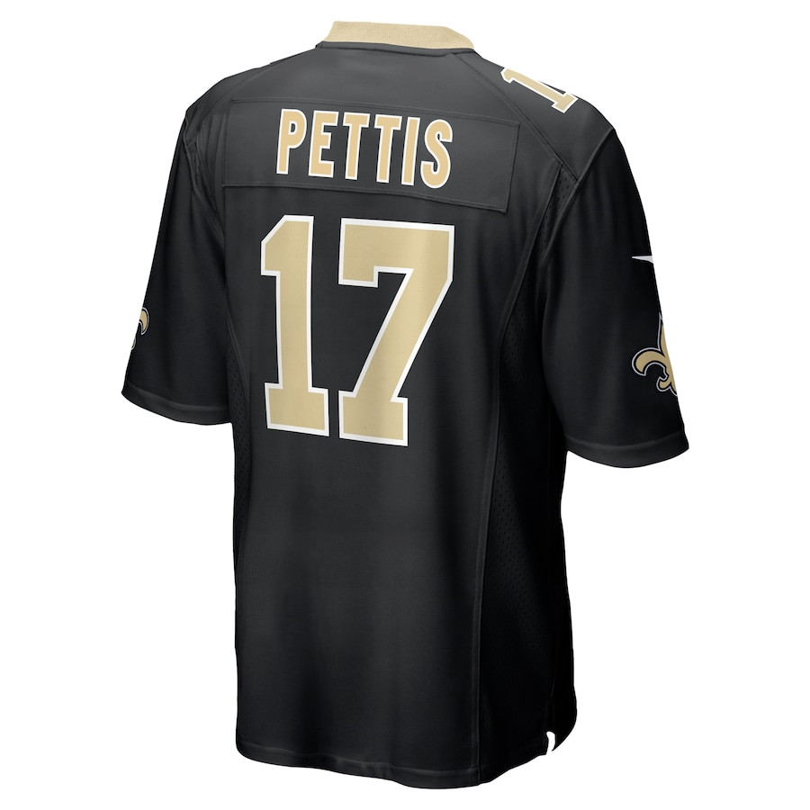 Dante Pettis 17 New Orleans Saints Game Men Jersey - Black JS7964 nicesnker - Image 3