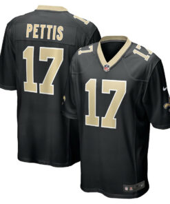 Dante Pettis 17 New Orleans Saints Game Men Jersey - Black JS7964 nicesnker