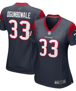 Dare Ogunbowale 33 Houston Texans Women's Game Player Jersey - Navy JS3988 nicesnker