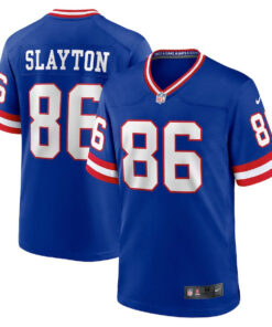 Darius Slayton 86 New York Giants Men Classic Game Jersey - Royal JS1256 nicesnker