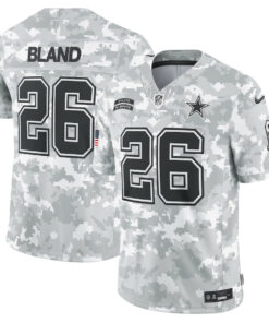 DaRon Bland 26 Dallas Cowboys 2024 Salute to Service Limited Men Jersey - Arctic Camo JS2505 nicesnker