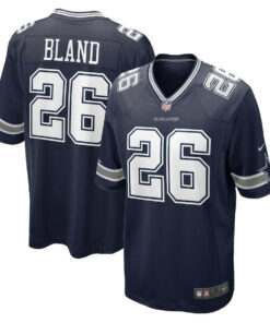 DaRon Bland 26 Dallas Cowboys Game Men Jersey - Navy JS1941 nicesnker