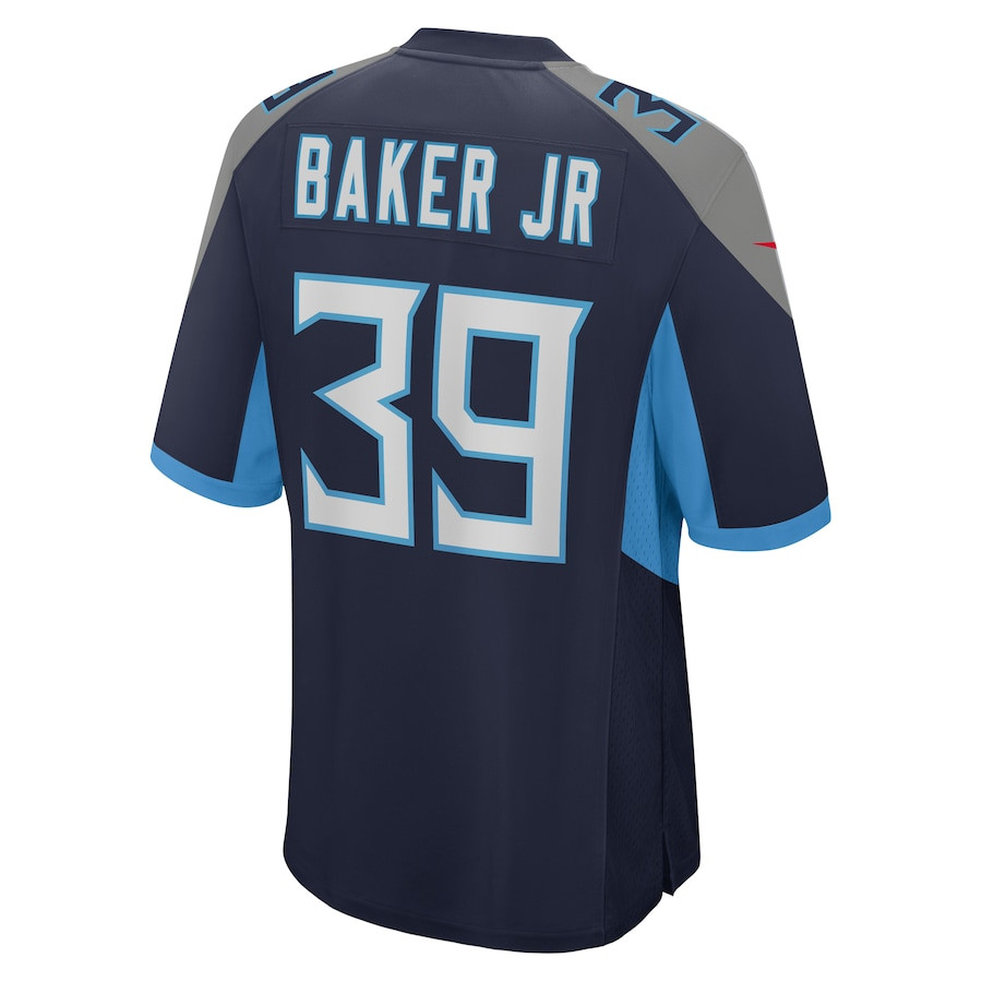 Darrell Baker Jr 39 Tennessee Titans Game Men Jersey - Navy JS5825 nicesnker - Image 3
