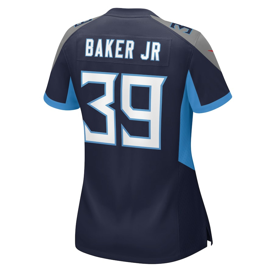 Darrell Baker Jr 39 Tennessee Titans Women's Game Jersey - Navy JS8244 nicesnker - Image 3