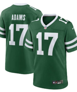 Davante Adams 17 New York Jets Alternate Game Jersey - Legacy Green, Men JS1643 nicesnker