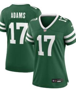 Davante Adams 17 New York Jets Women's Alternate Game Jersey - Legacy Green JS3011 nicesnker