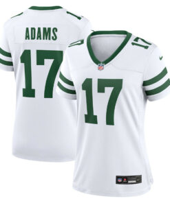 Davante Adams 17 New York Jets Women's Alternate Game Jersey - Legacy White JS3586 nicesnker