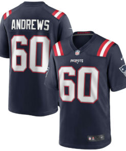 David Andrews 60 New England Patriots Men Game Jersey - Navy JS9386 nicesnker