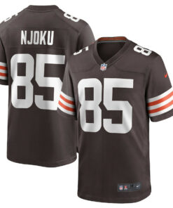 David Njoku 85 Cleveland Browns Game Men Jersey - Brown JS6544 nicesnker
