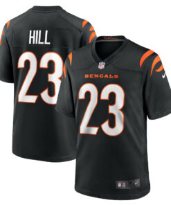 Daxton Hill 23 Cincinnati Bengals Men Game Jersey - Black JS1870 nicesnker
