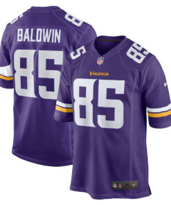 Daylen Baldwin 85 Minnesota Vikings Men Game Jersey - Purple JS6605 nicesnker