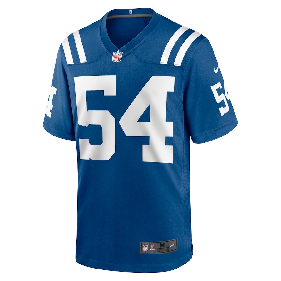 Dayo Odeyingbo 54 Indianapolis Colts Men Game Jersey - Royal JS9348 nicesnker - Image 2