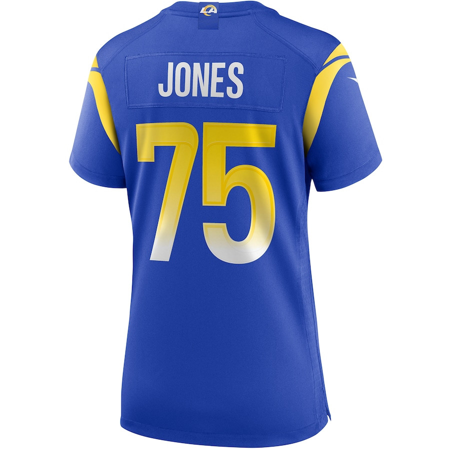 Deacon Jones 75 Los Angeles Rams Women Game Retired Jersey - Royal JS2140 nicesnker - Image 3