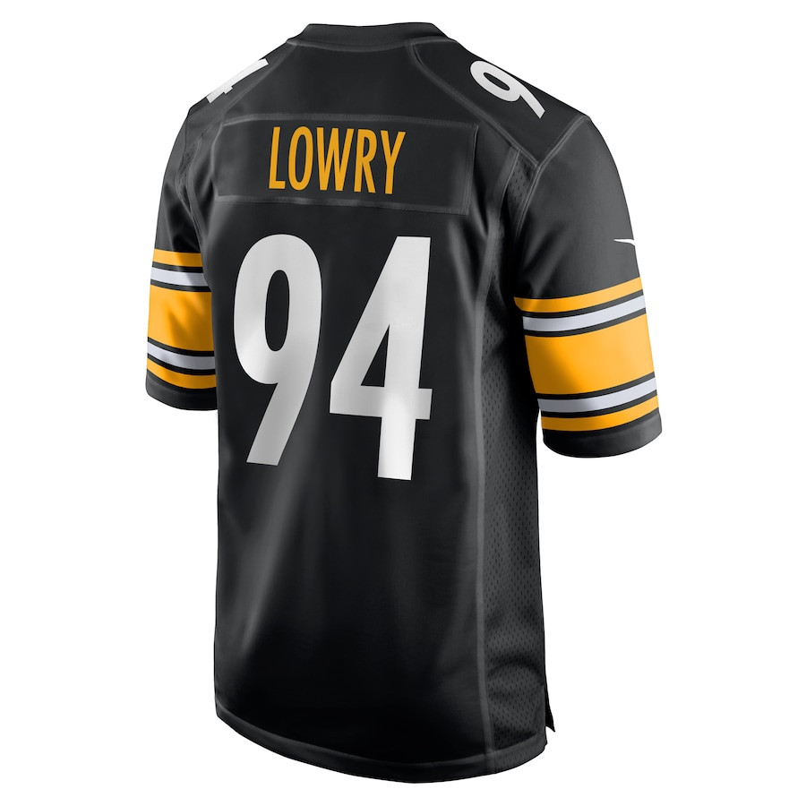 Dean Lowry 94 Pittsburgh Steelers Game Men Jersey - Black JS3742 nicesnker - Image 3