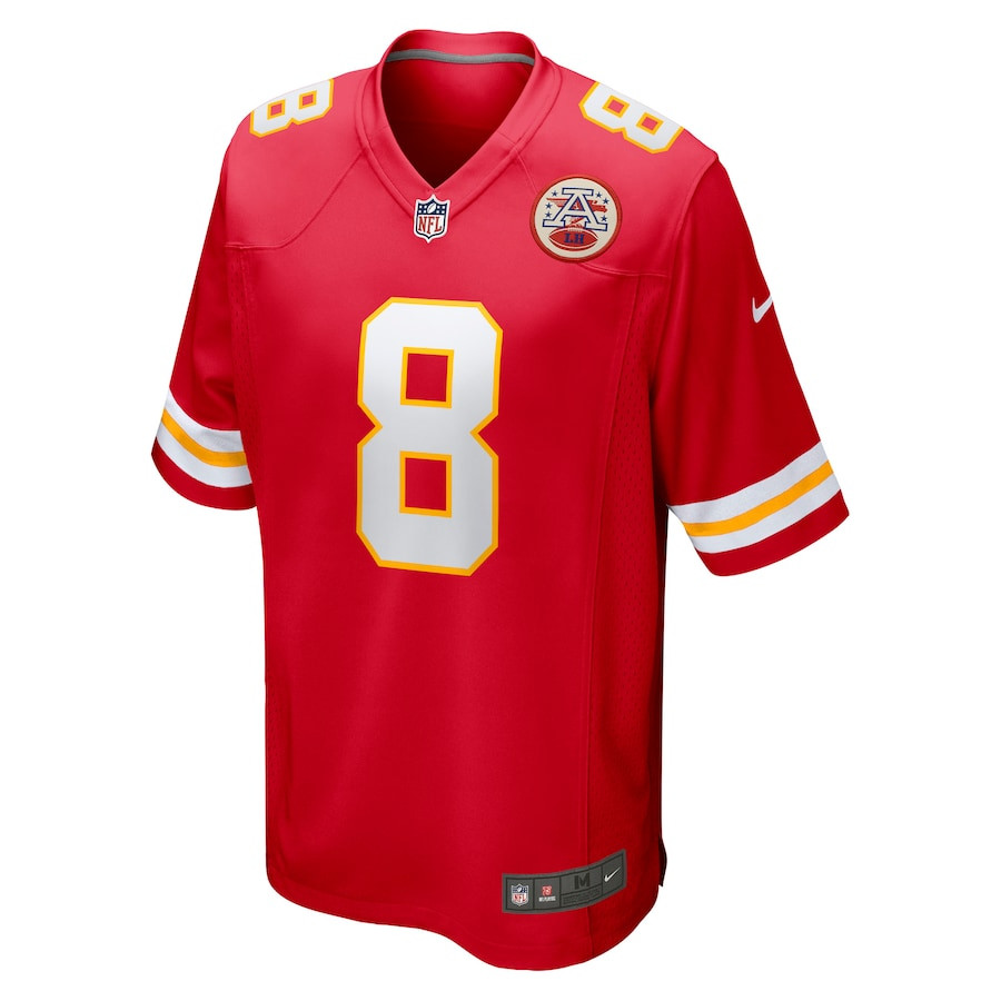 DeAndre Hopkins 8 Kansas City Chiefs Player Game Men Jersey - Red JS5405 nicesnker - Image 2
