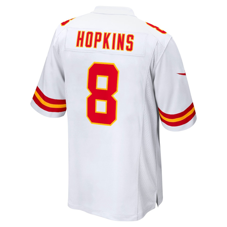 DeAndre Hopkins 8 Kansas City Chiefs Player Game Men Jersey - White JS6712 nicesnker - Image 3