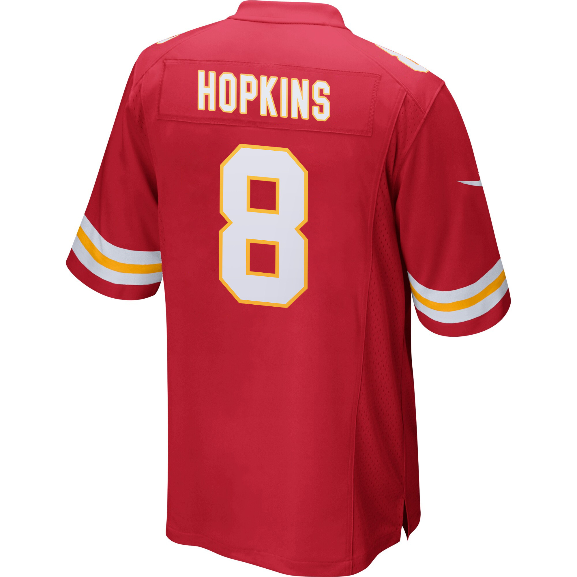 DeAndre Hopkins 8 Kansas City Chiefs Super Bowl LIX New Orleans Patch Game Men Jersey - Red JS2820 nicesnker - Image 2