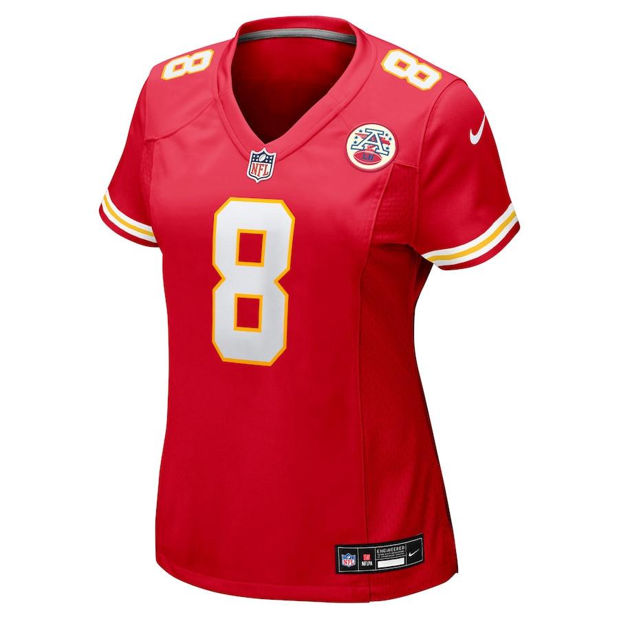 DeAndre Hopkins 8 Kansas City Chiefs Women's Player Game Jersey - Red JS5227 nicesnker - Image 2