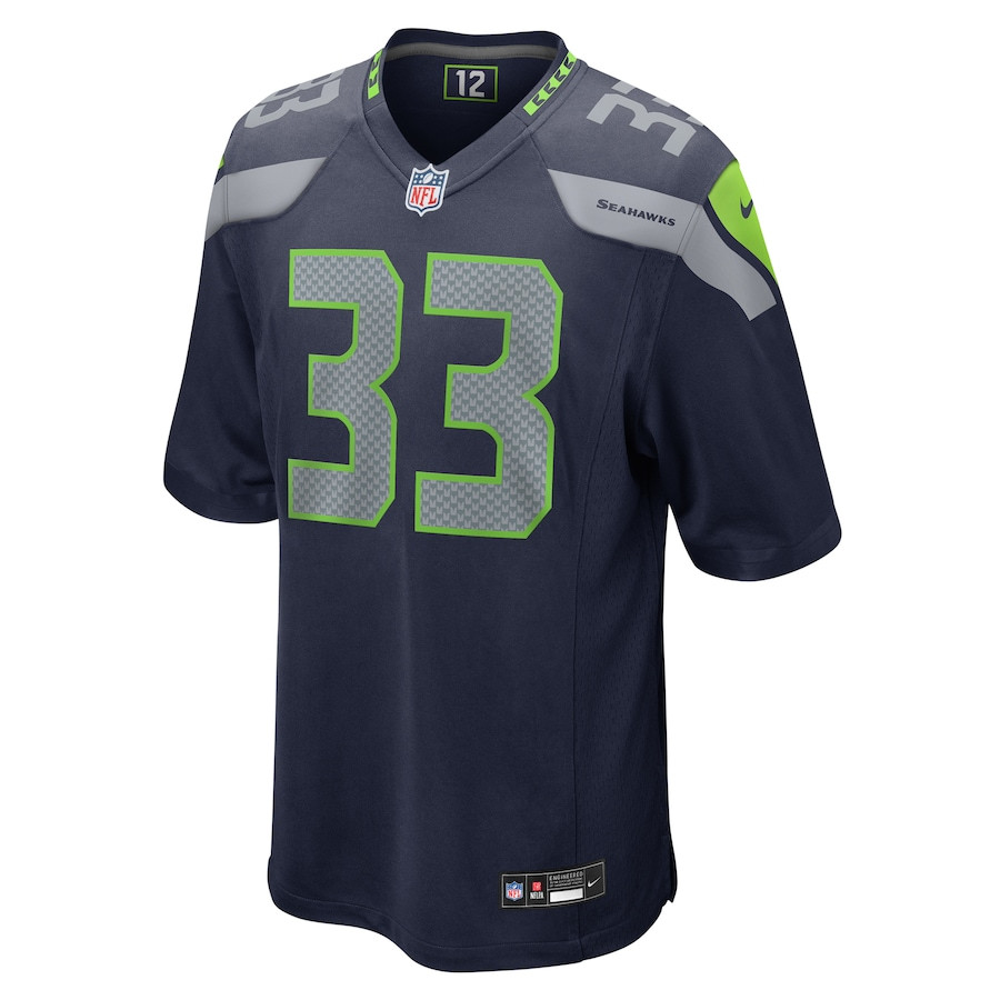 Dee Williams 33 Seattle Seahawks Game Men Jersey - College Navy JS6728 nicesnker - Image 2