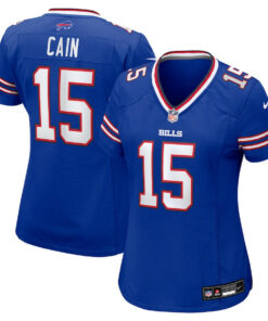 Deon Cain 15 Buffalo Bills Women's Game Jersey - Royal JS7686 nicesnker