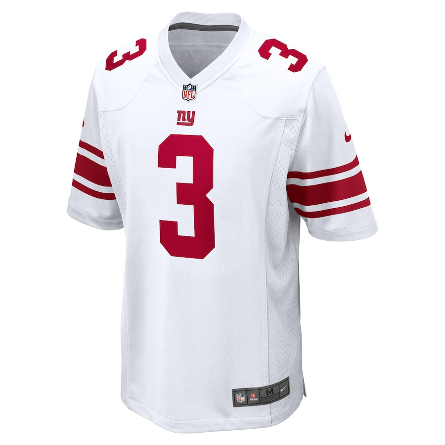 Deonte Banks 3 New York Giants Game Men Jersey - White JS6991 nicesnker - Image 2