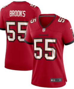 Derrick Brooks 55 Tampa Bay Buccaneers Women Game Retired Jersey - Red JS5110 nicesnker