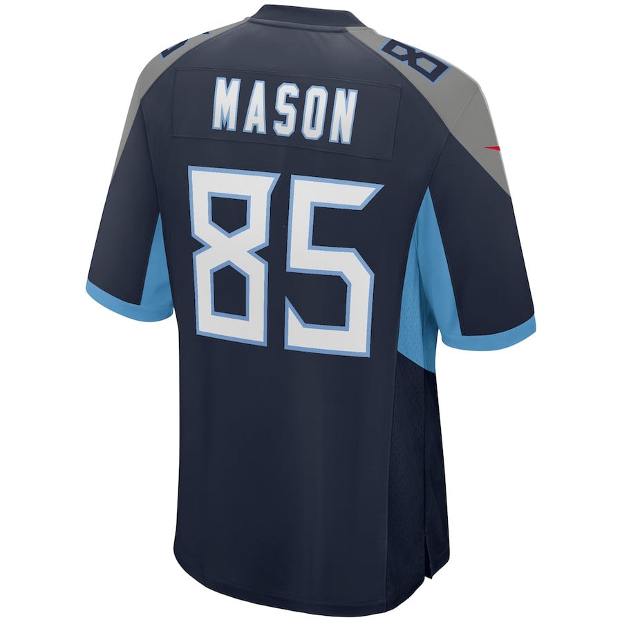 Derrick Mason 85 Tennessee Titans Men Game Retired Jersey - Navy JS9762 nicesnker - Image 3