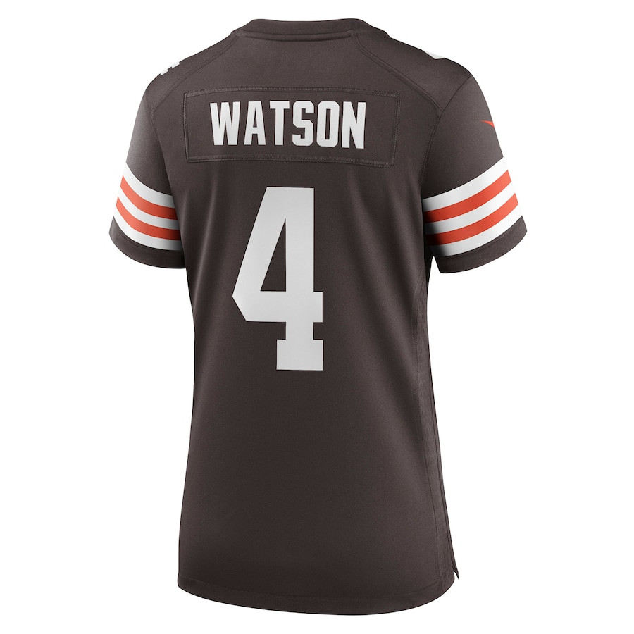 Deshaun Watson 4 Cleveland Browns Women Jersey - Brown JS7086 nicesnker - Image 3