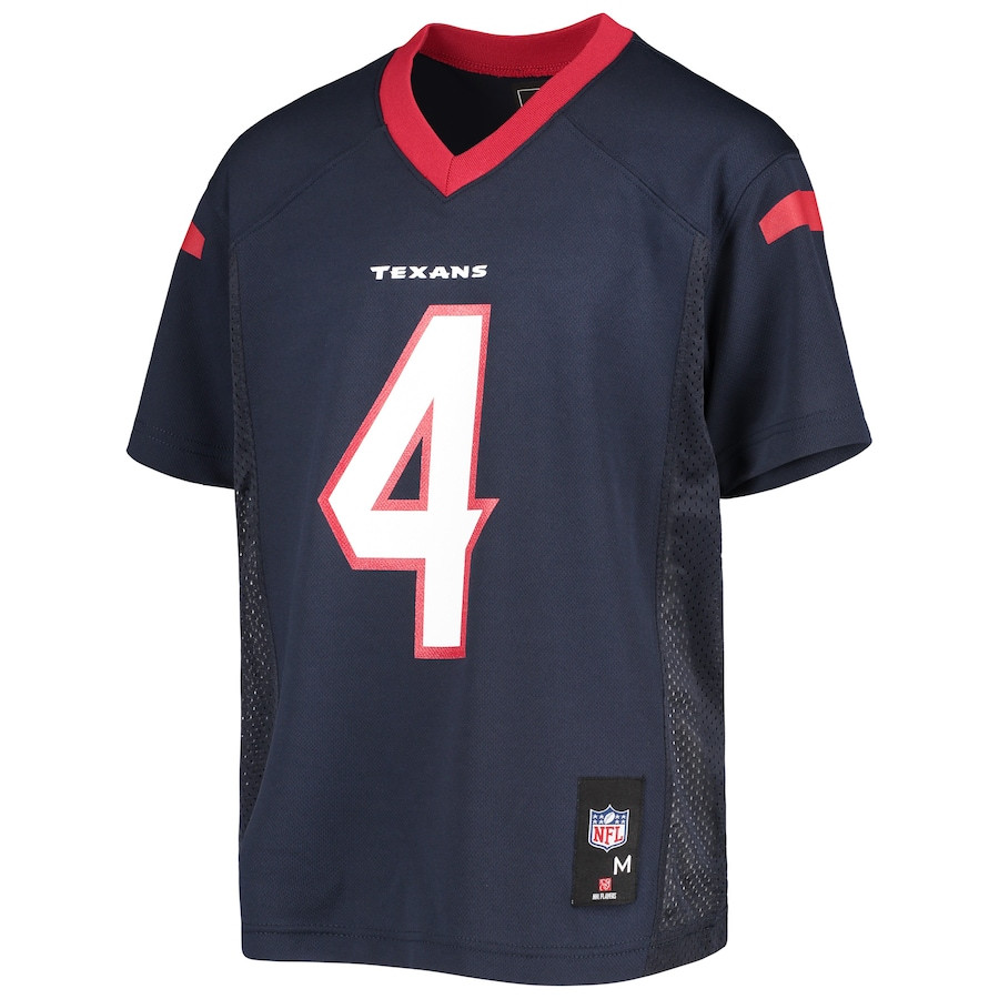 Deshaun Watson 4 Houston Texans YOUTH Jersey - Navy JS3648 nicesnker - Image 2