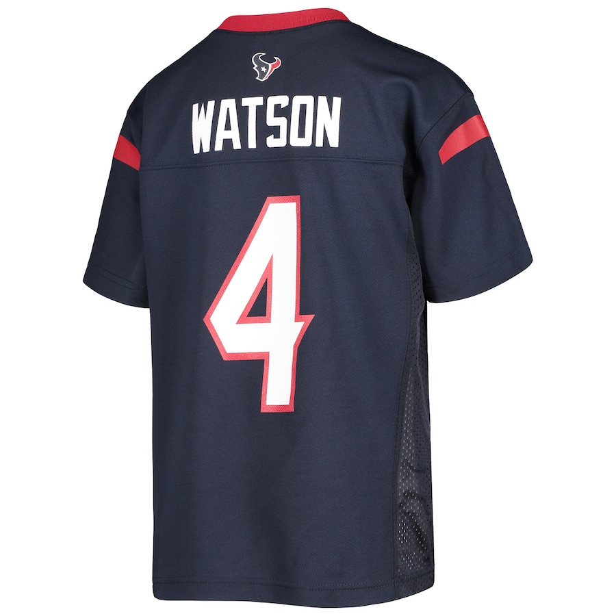 Deshaun Watson 4 Houston Texans YOUTH Jersey - Navy JS3648 nicesnker - Image 3