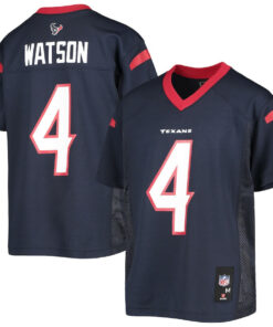 Deshaun Watson 4 Houston Texans YOUTH Jersey - Navy JS3648 nicesnker