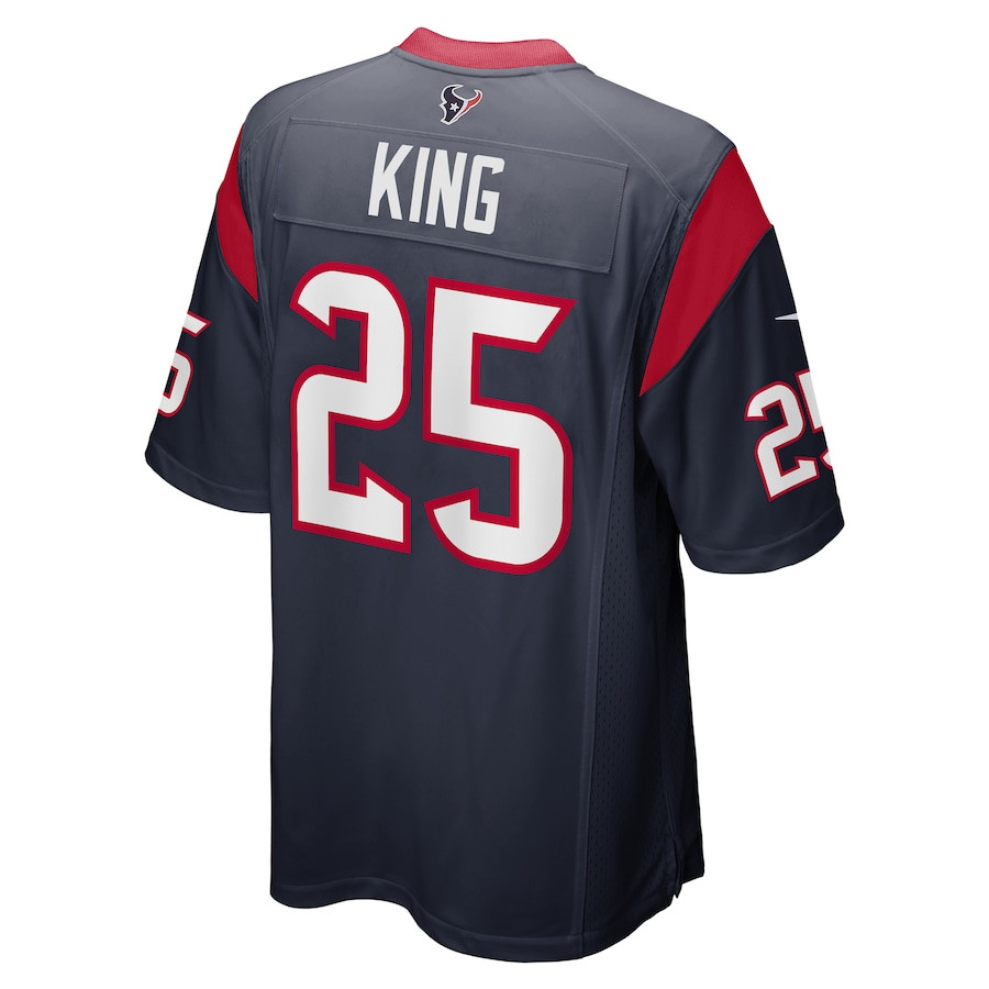 Desmond King 25 Houston Texans Game Men Jersey - Navy JS6517 nicesnker - Image 3