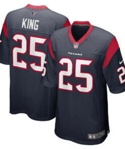 Desmond King 25 Houston Texans Game Men Jersey - Navy JS6517 nicesnker