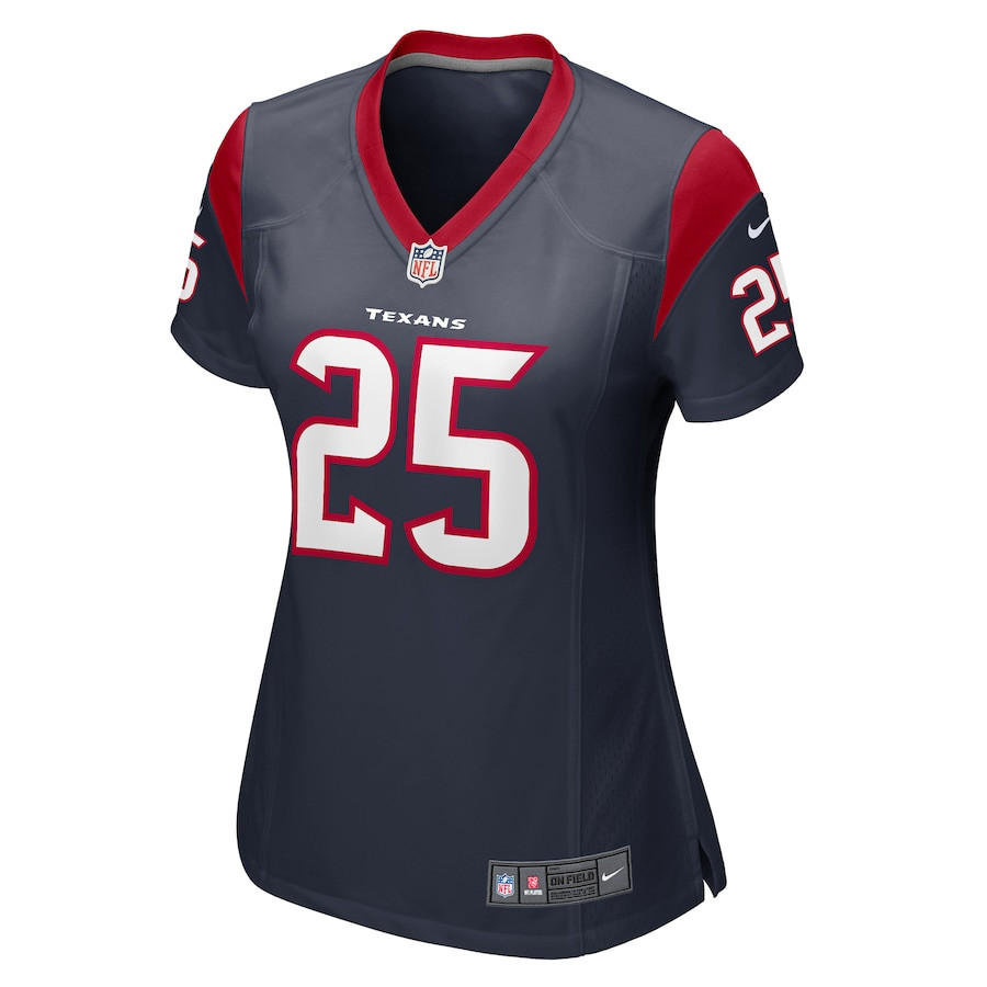 Desmond King 25 Houston Texans Women Game Jersey - Navy JS6991 nicesnker - Image 2