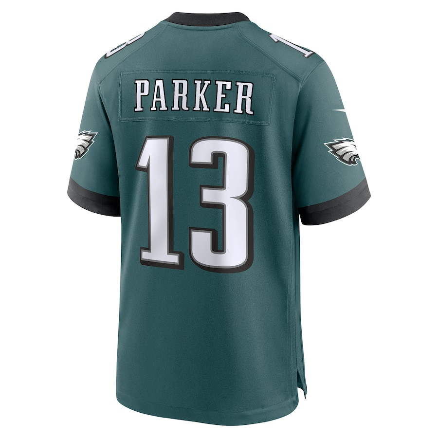 DeVante Parker 13 Philadelphia Eagles Game Men Jersey - Midnight Green JS8383 nicesnker - Image 3