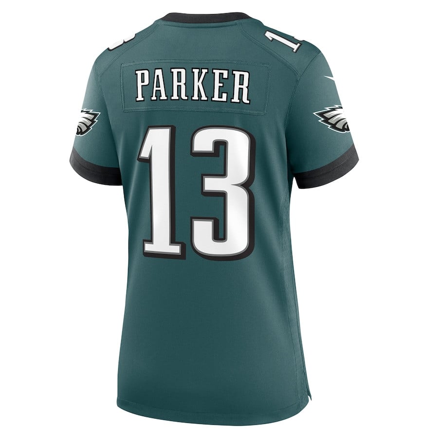 DeVante Parker 13 Philadelphia Eagles Women Game Jersey - Midnight Green JS9127 nicesnker - Image 3