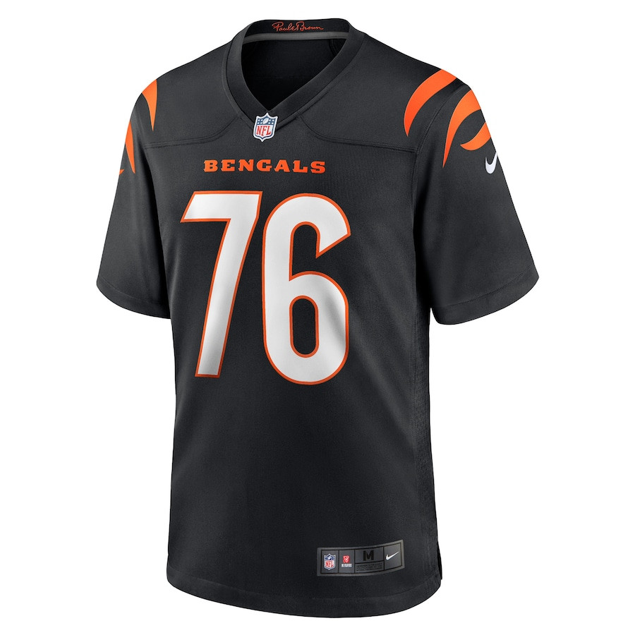 Devin Cochran 76 Cincinnati Bengals Team Game Men Jersey - Black JS2225 nicesnker - Image 2