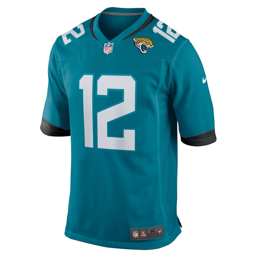 Devin Duvernay 12 Jacksonville Jaguars Alternate Game Men Jersey - Teal JS5553 nicesnker - Image 2