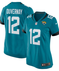 Devin Duvernay 12 Jacksonville Jaguars Alternate Game Women Jersey - Teal JS2733 nicesnker