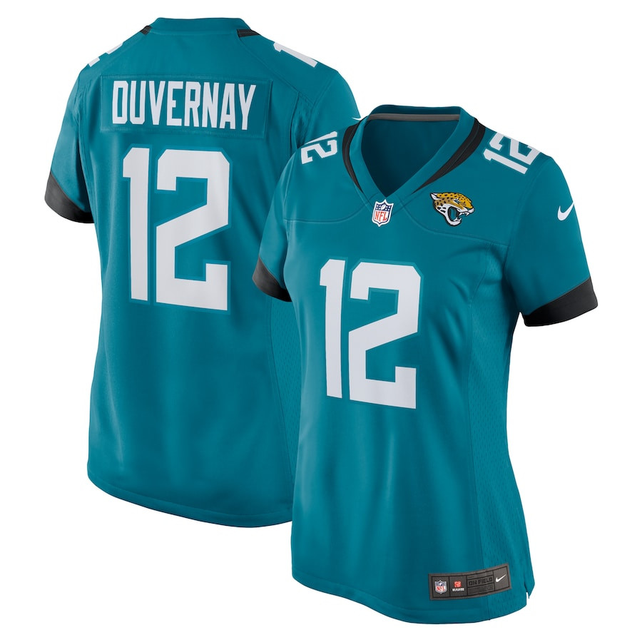 Devin Duvernay 12 Jacksonville Jaguars Alternate Game Women Jersey - Teal JS2733 nicesnker