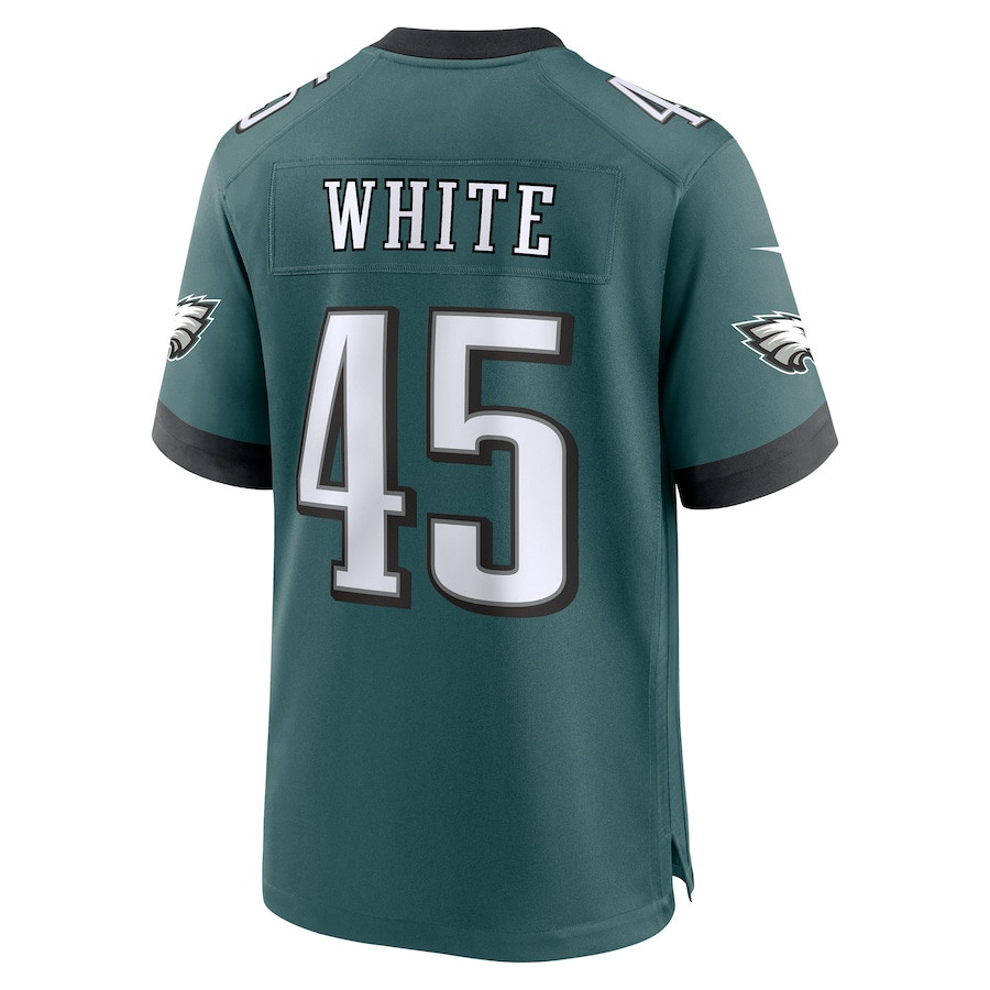 Devin White 45 Philadelphia Eagles Game Men Jersey - Midnight Green JS6959 nicesnker - Image 3