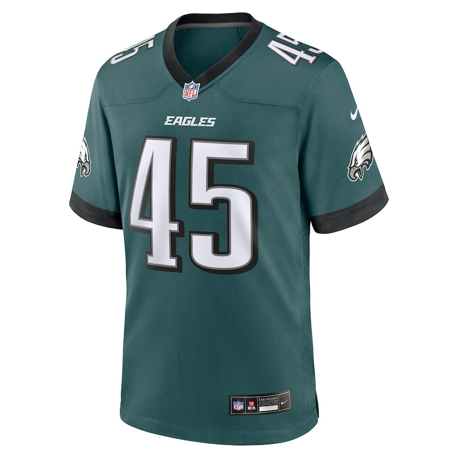 Devin White 45 Philadelphia Eagles Game Men Jersey - Midnight Green JS6959 nicesnker - Image 2