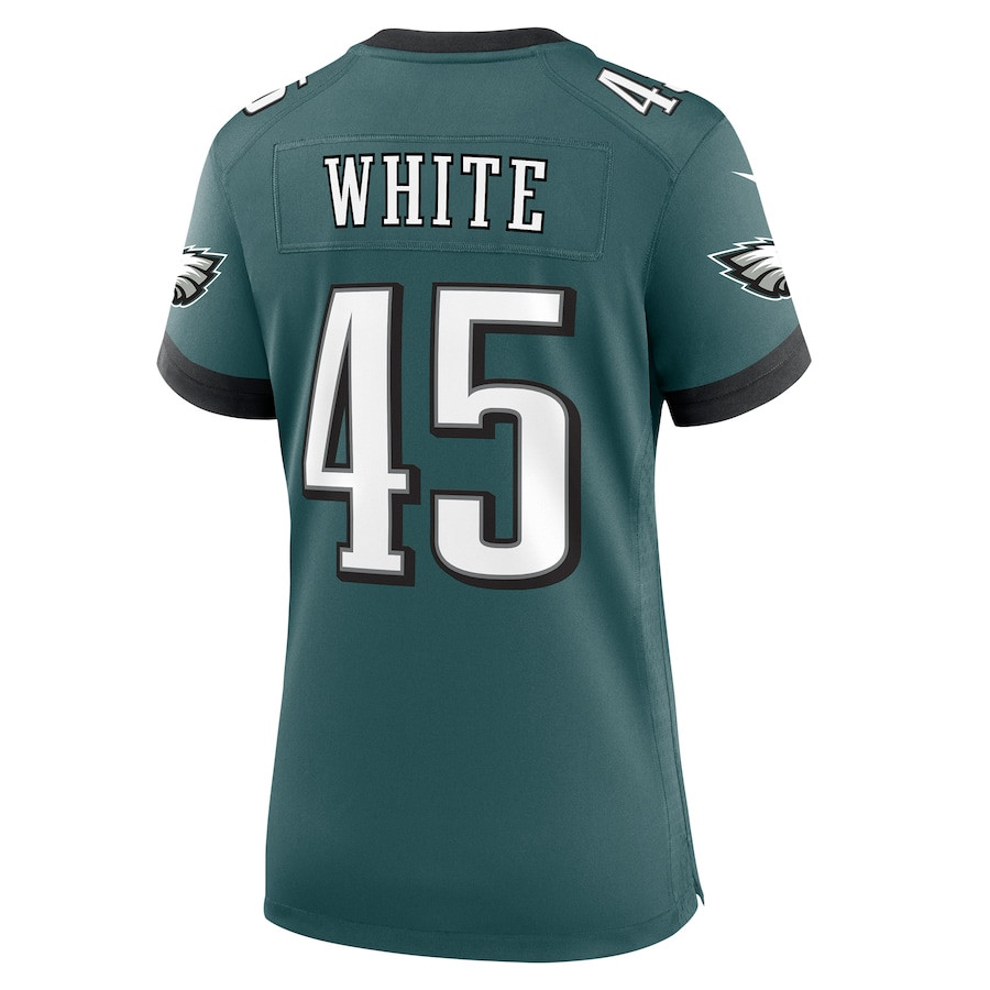 Devin White 45 Philadelphia Eagles Women Game Jersey - Midnight Green JS9038 nicesnker - Image 3