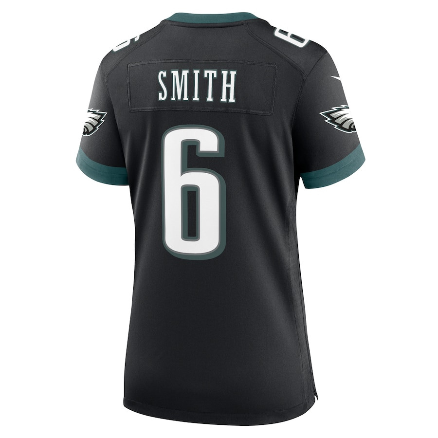 DeVonta Smith 6 Philadelphia Eagles Alternate Game Women Jersey - Black JS5820 nicesnker - Image 3